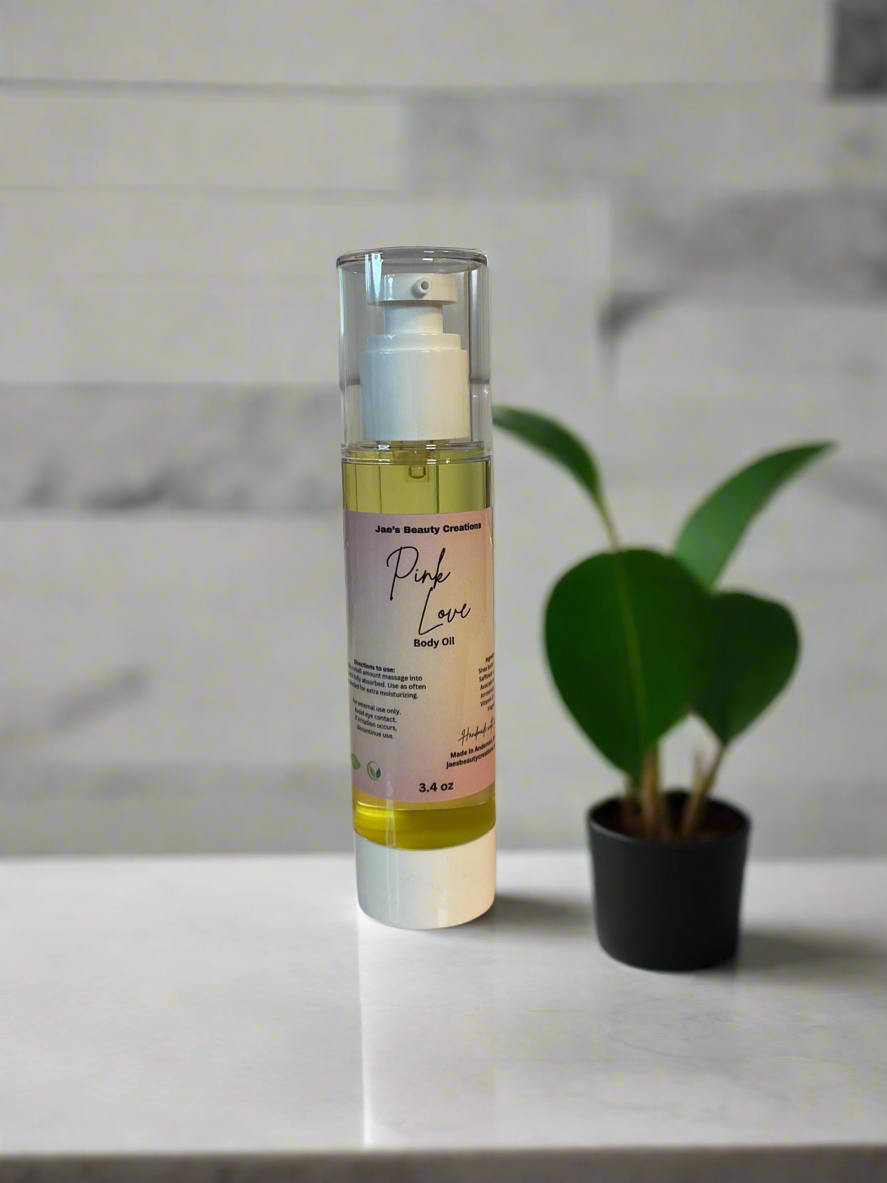 Pink Love body oil
