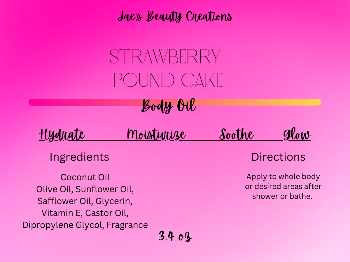 Strawberry Pound Cake Collection