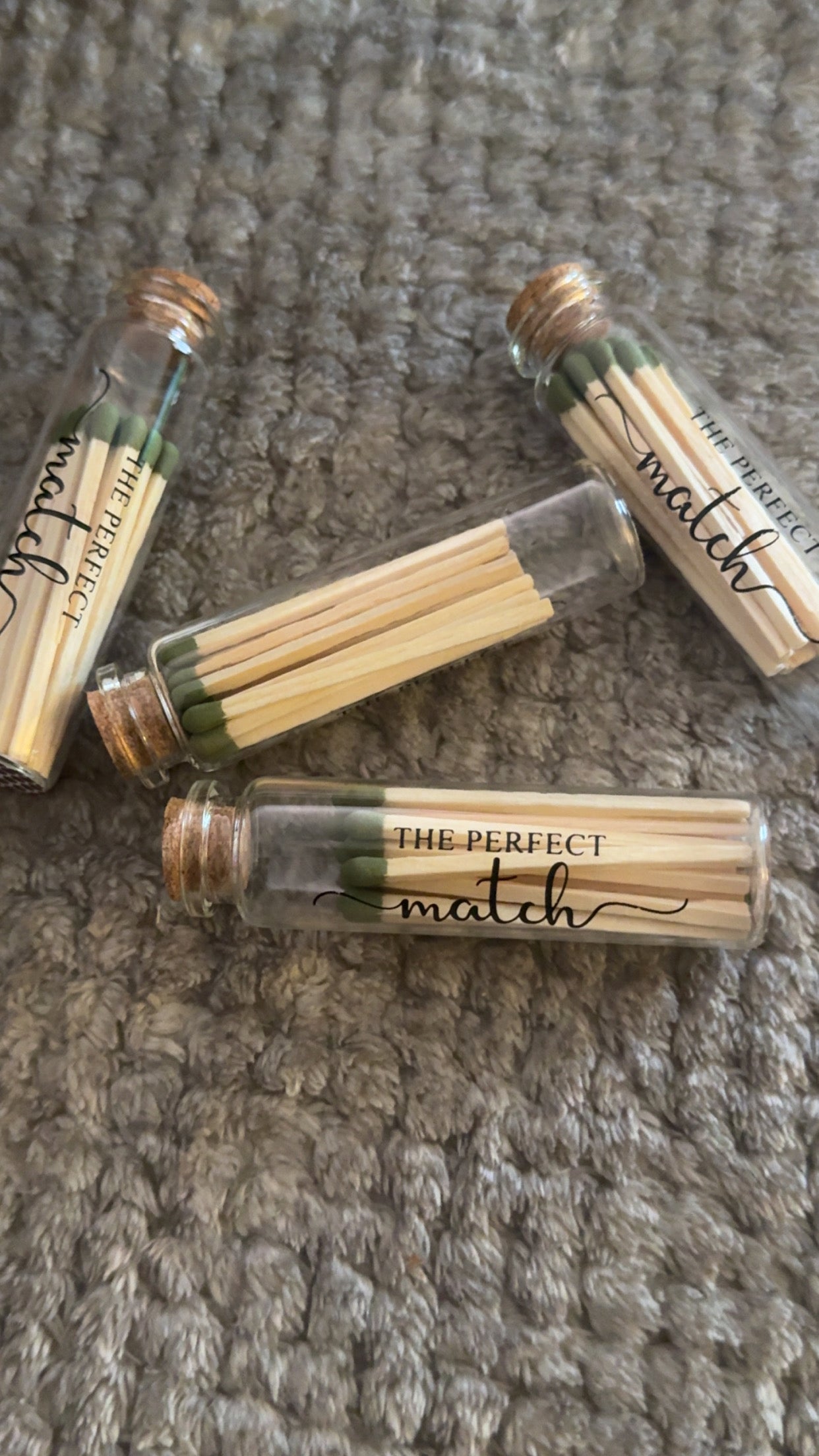 Frosted in Time Candle Co. Matches