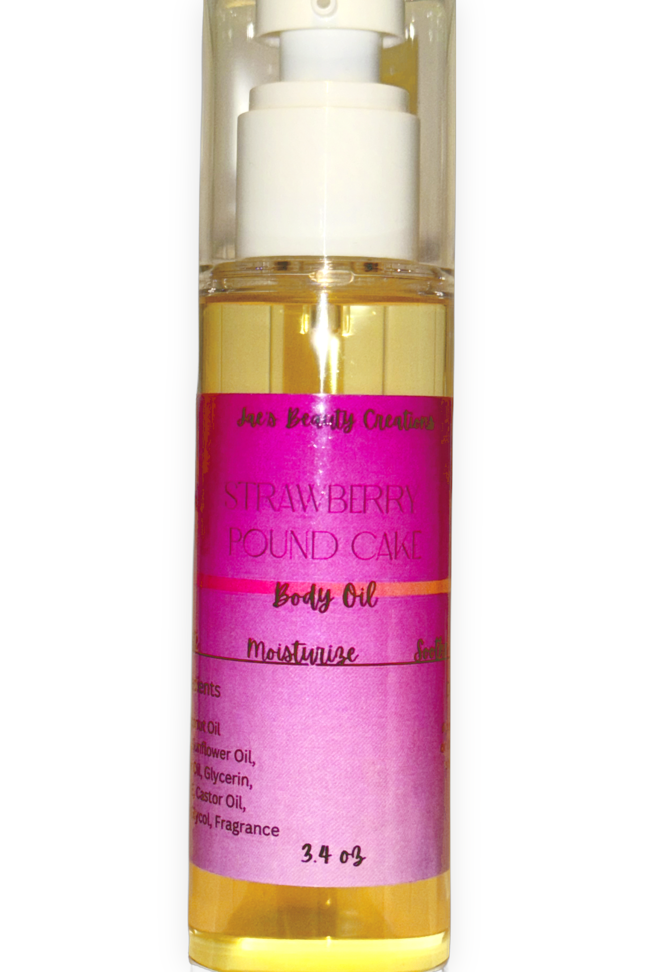 Strawberry Pound Cake body oil