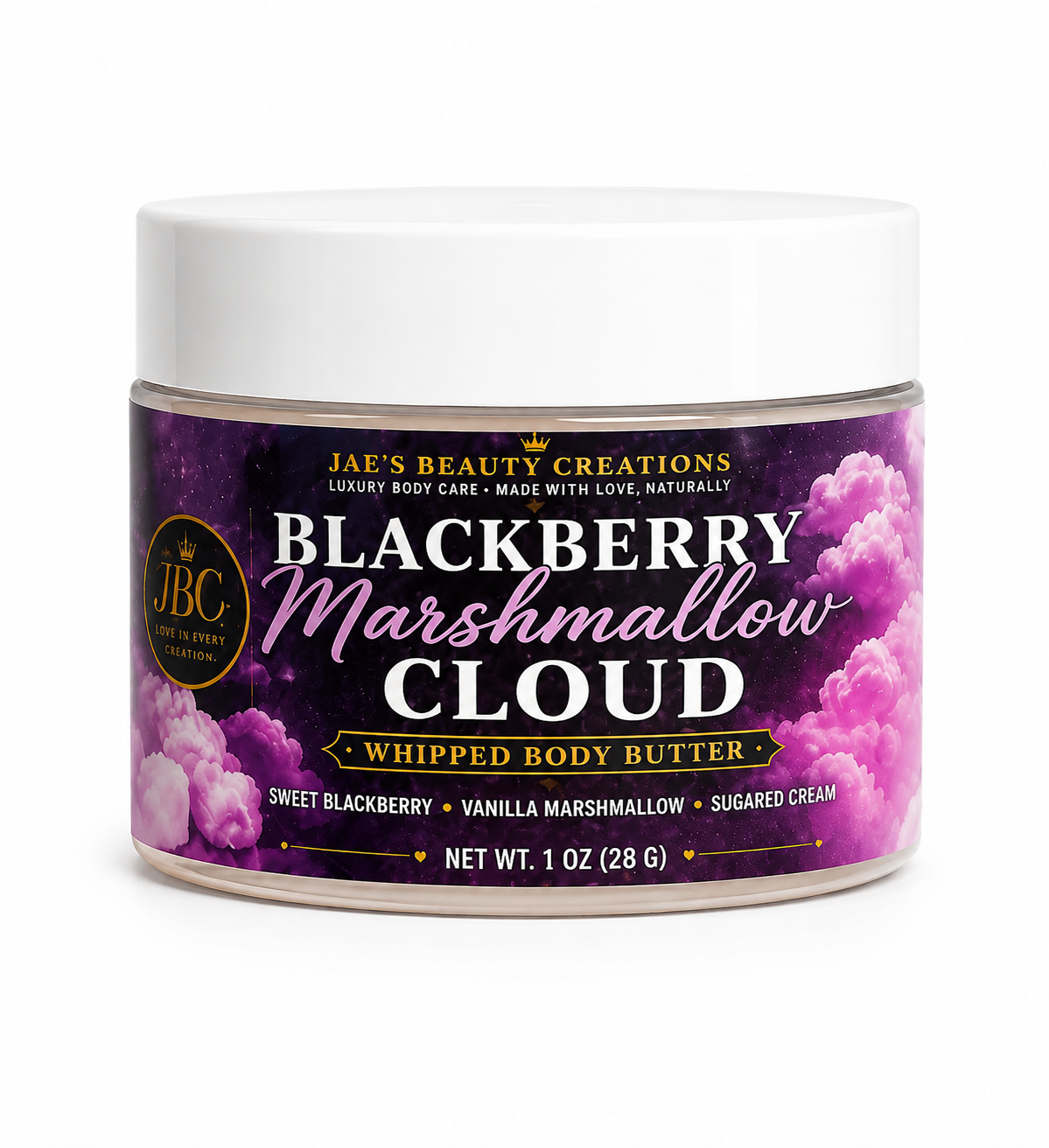 Blackberry Marshmallow Cloud body butter