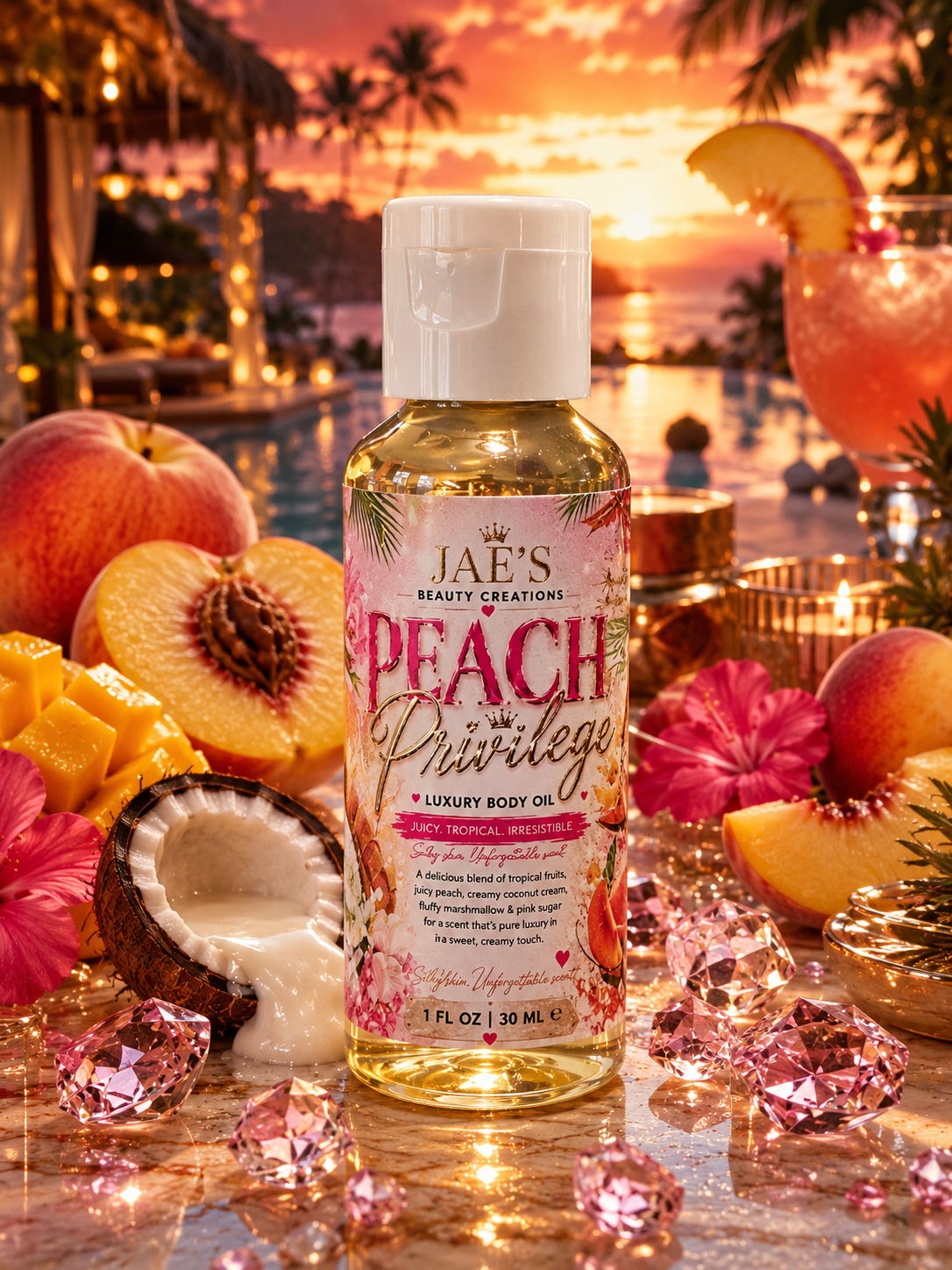 Peach Privilege Body oil