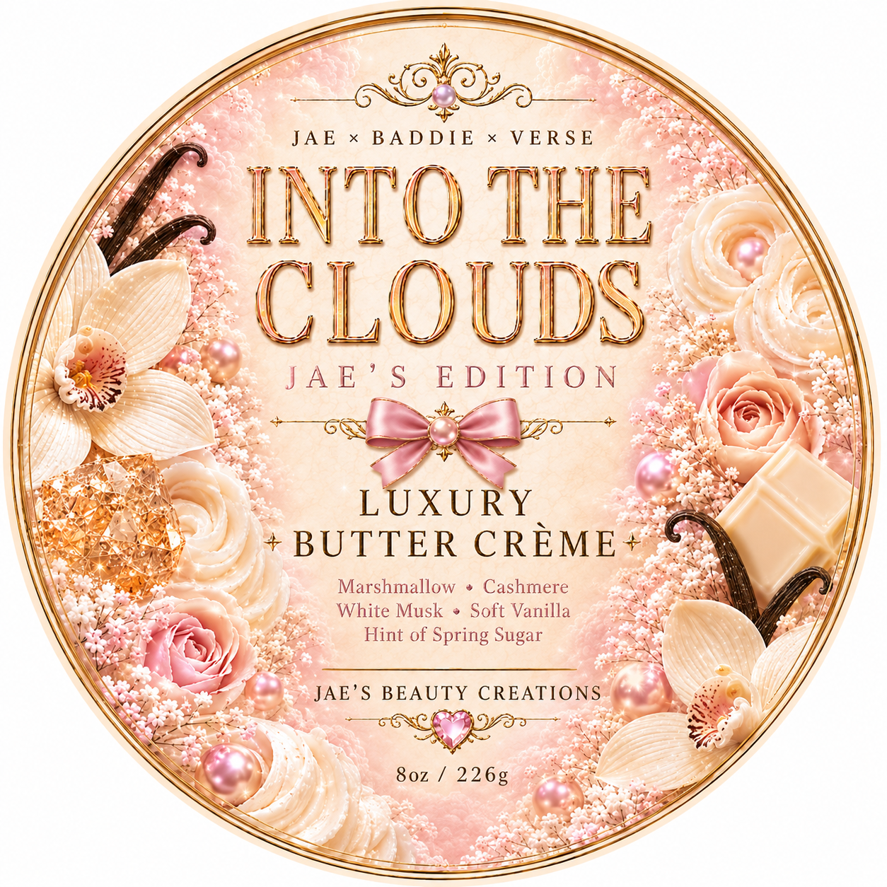 Into the Clouds luxury Body Buttercreme
