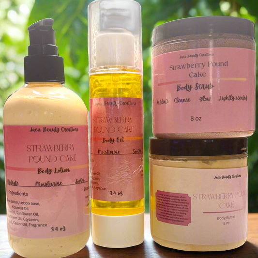 Strawberry Pound Cake Collection