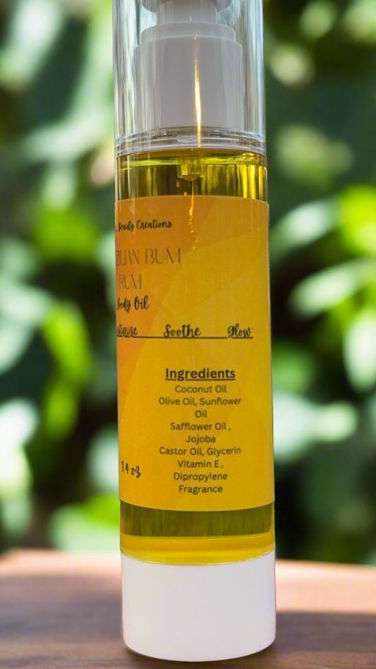 Brazilian Bum Rum body oil