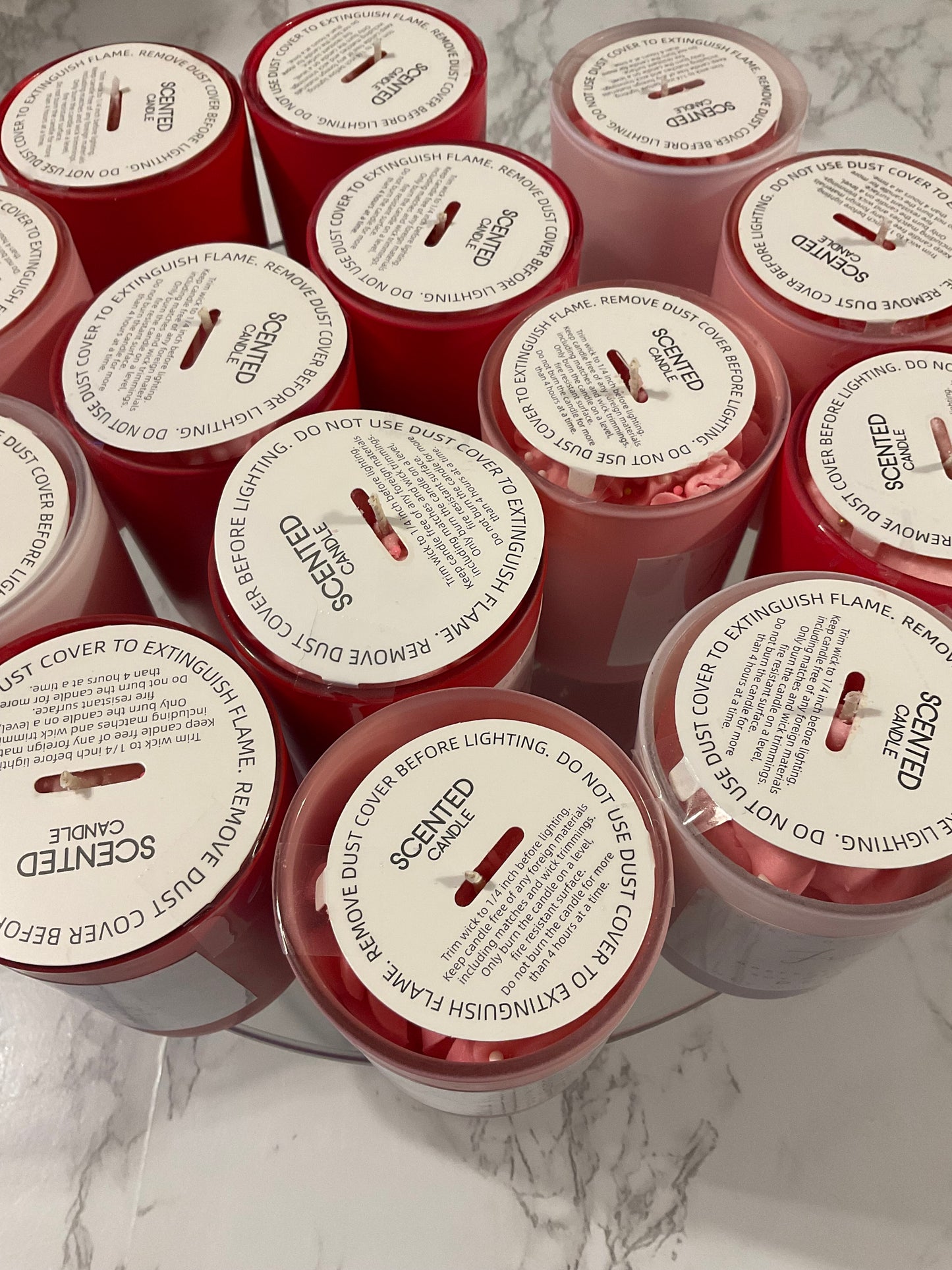 Frosted In Time Candles