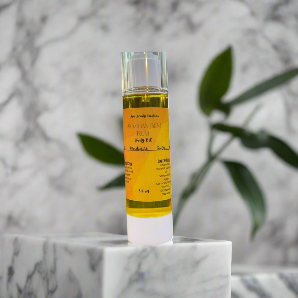 Brazilian Bum Rum body oil