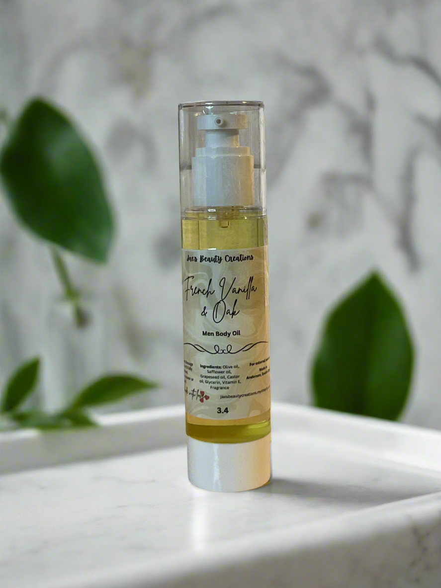 Fresh Vanilla & Oak Body oil