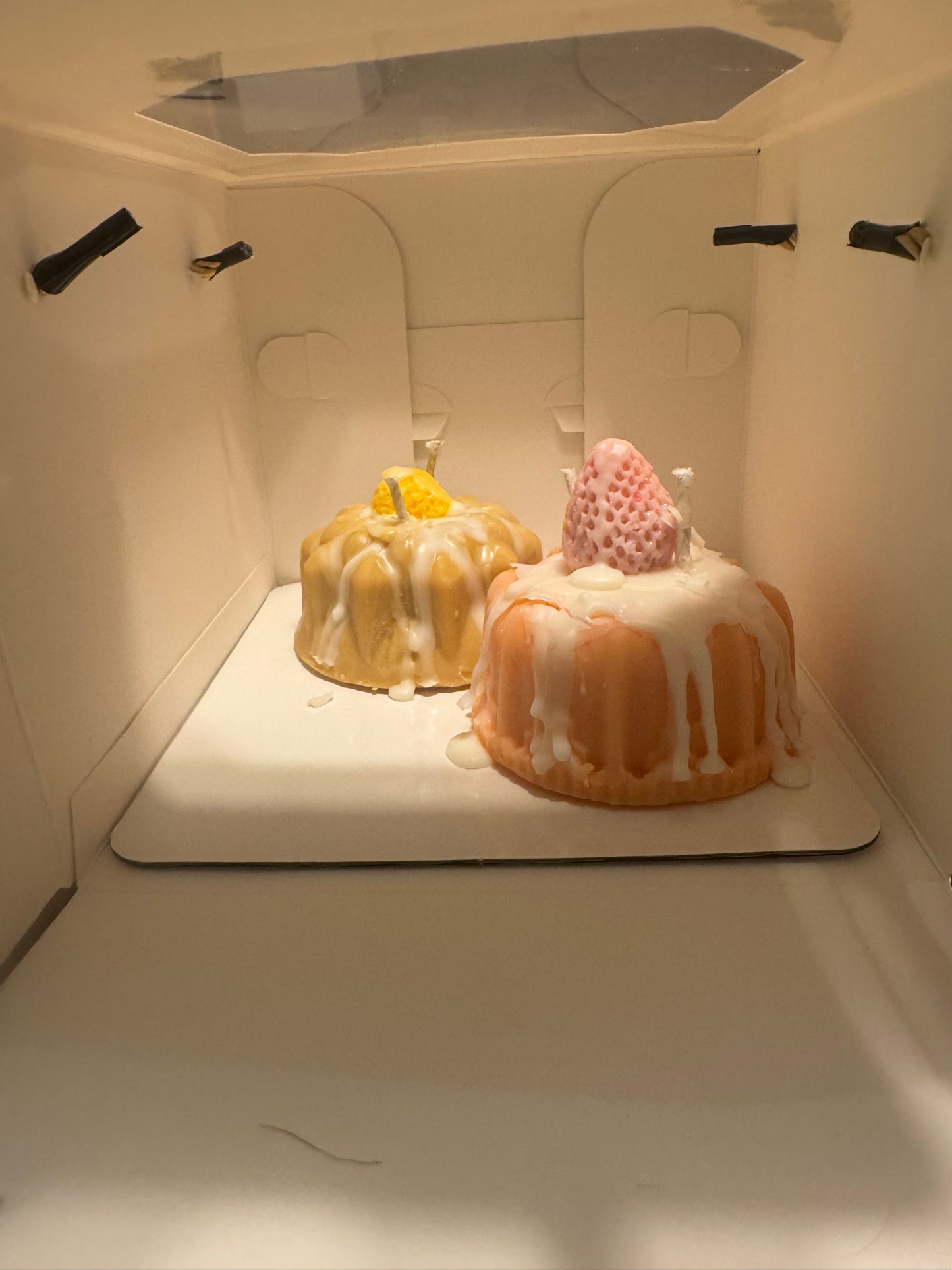 Bundt Cake candles