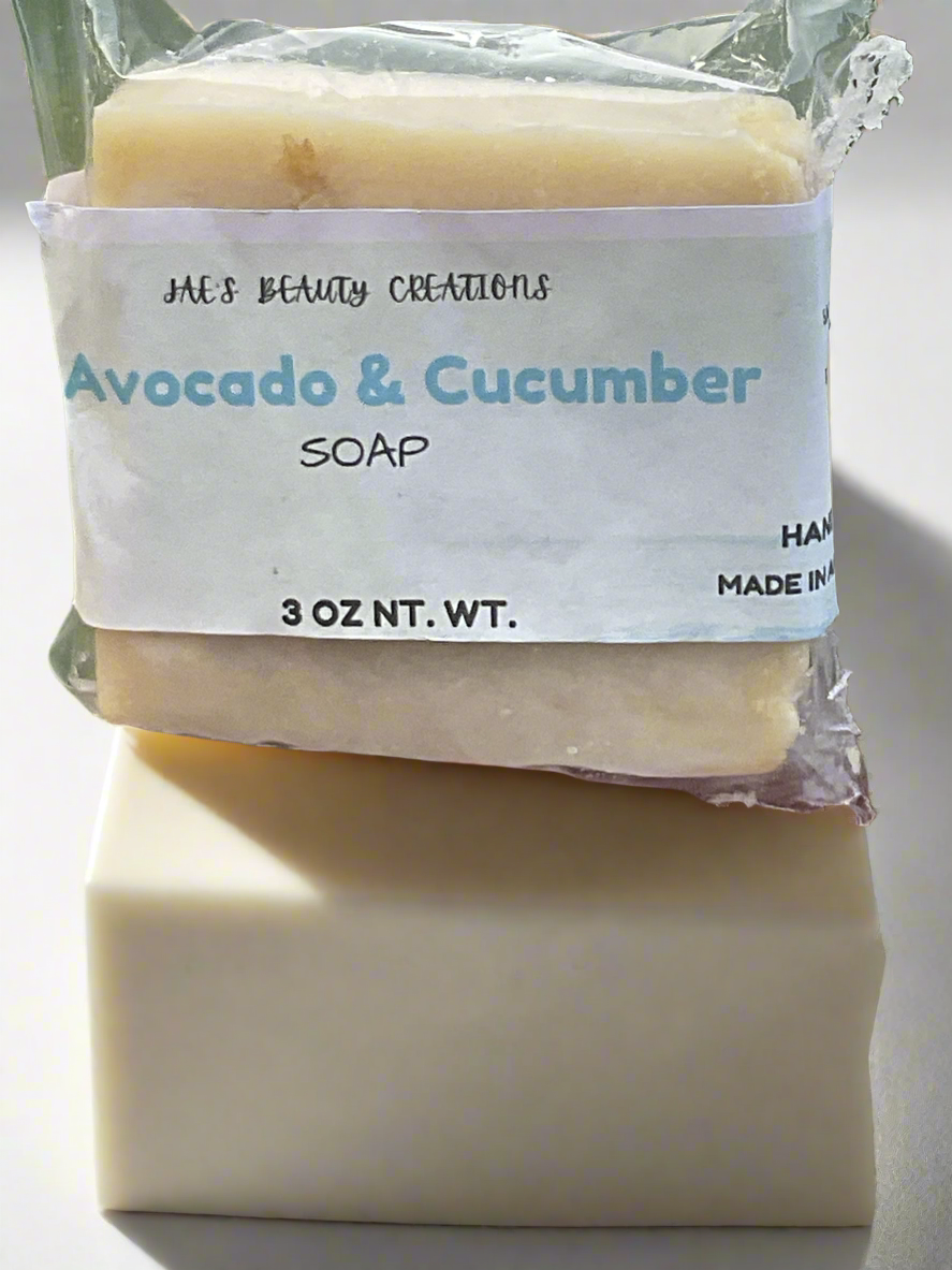 Avocado and Cucumber soap