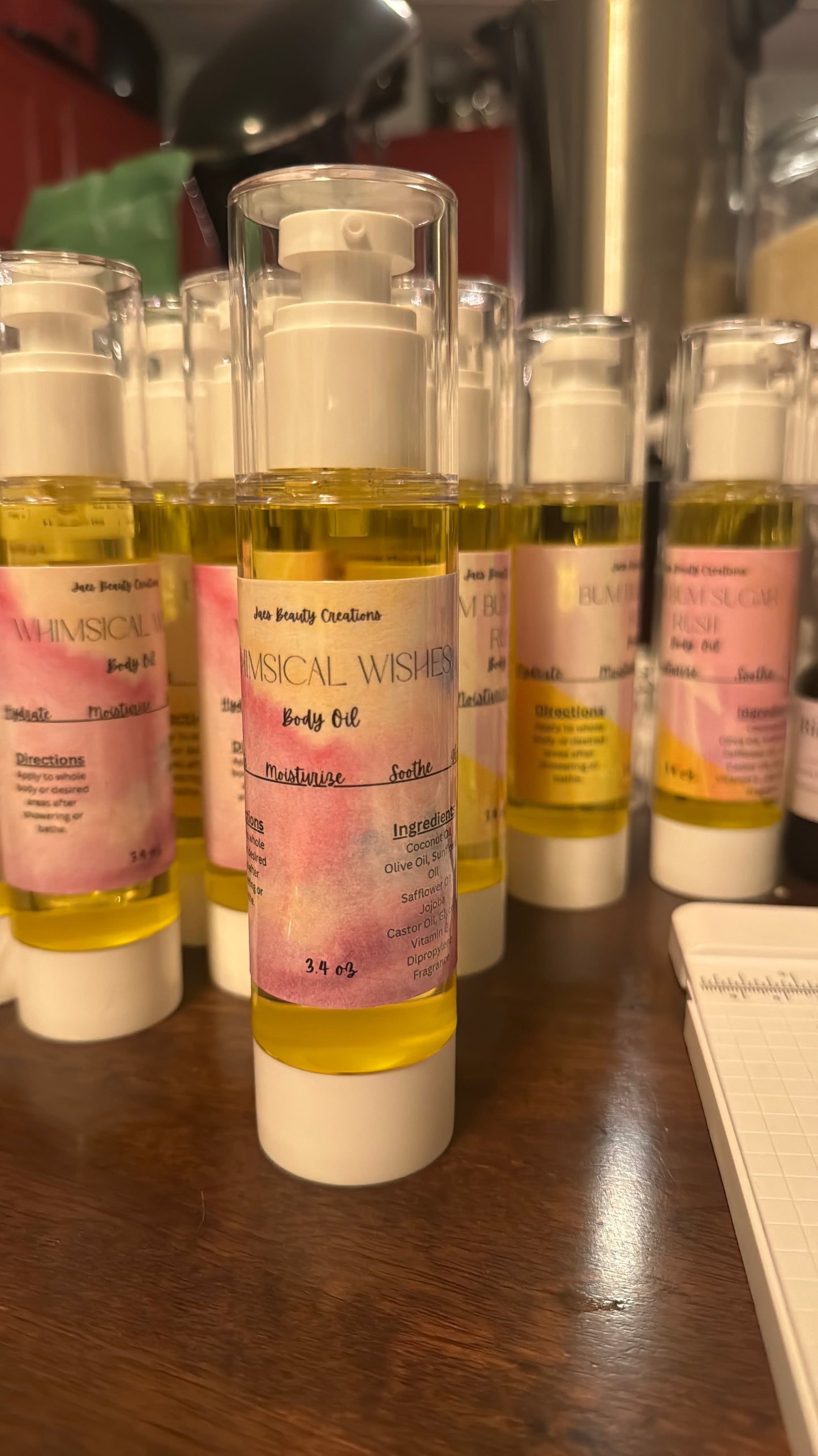 Whimsical Wishes body oil