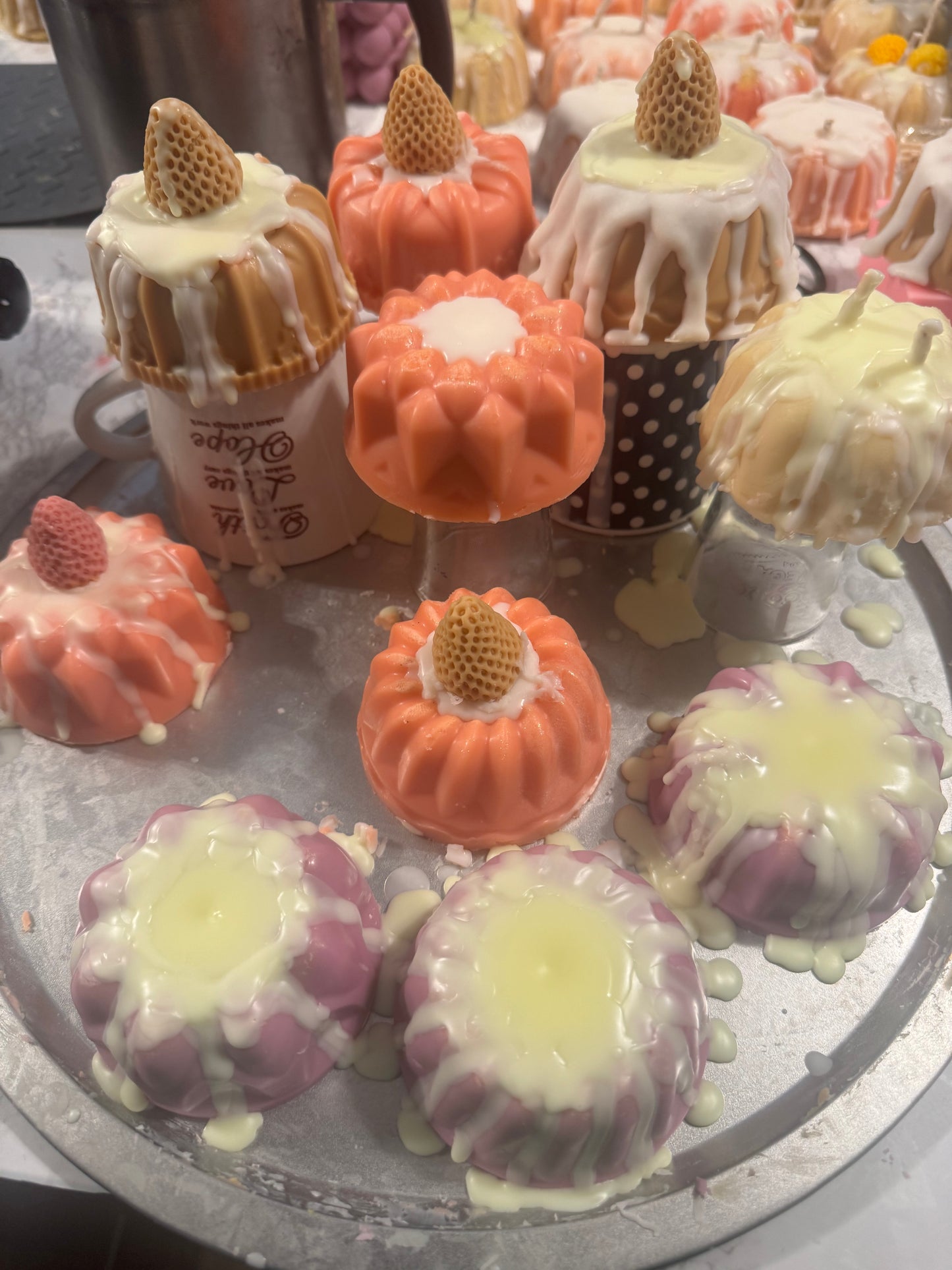 Bundt Cake candles
