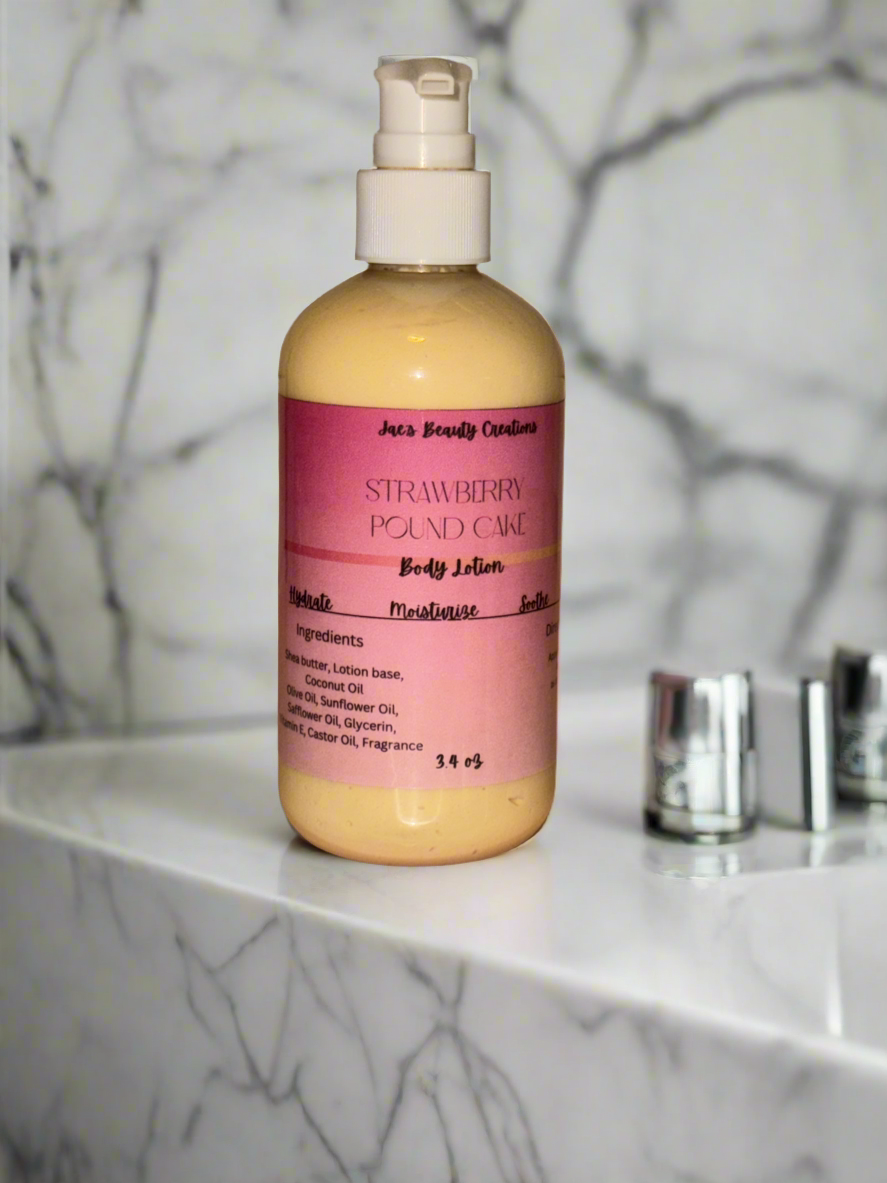 Strawberry Pound Cake body lotion