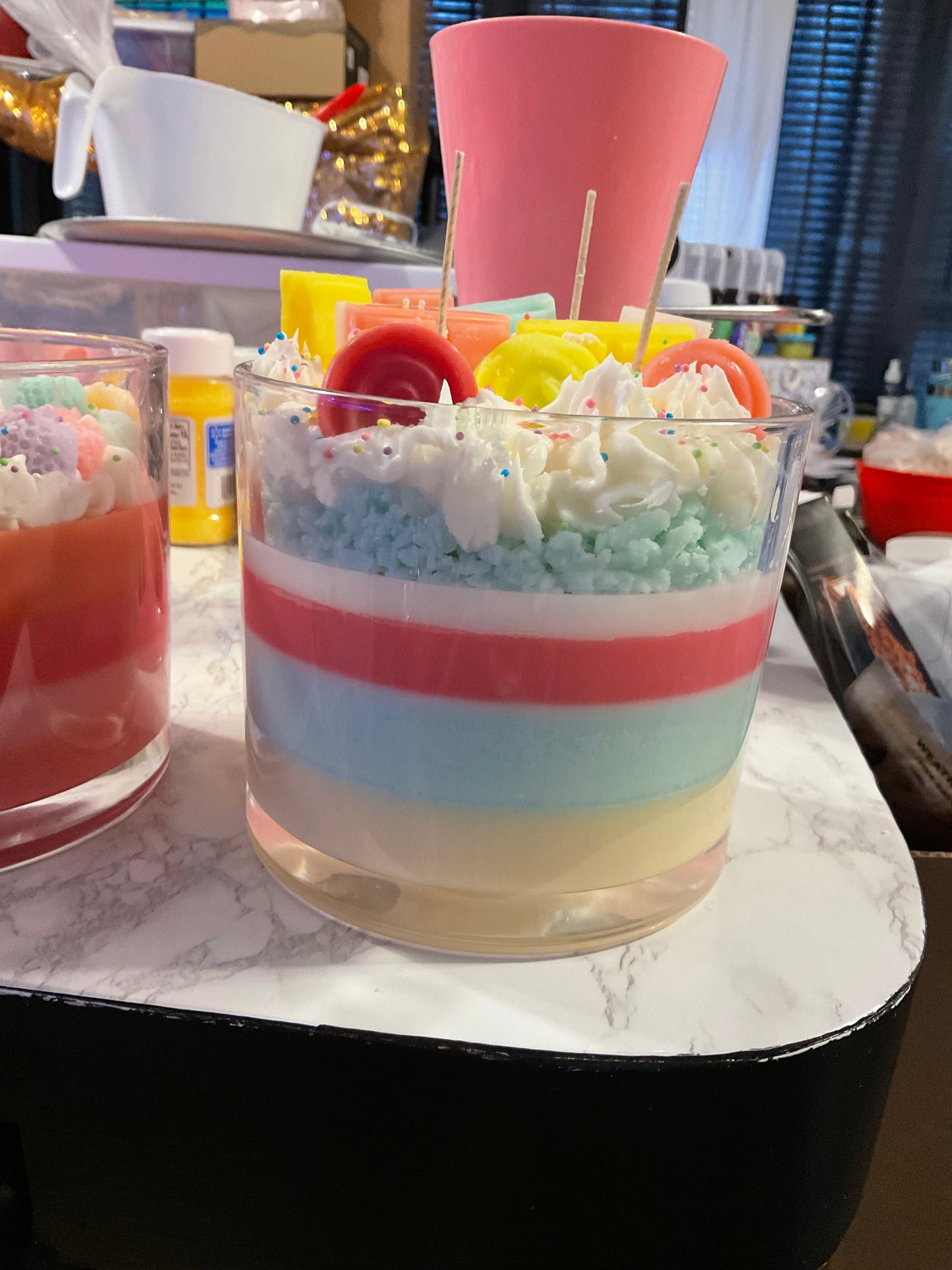 Candle Cake Frosted in Time Candle Co.