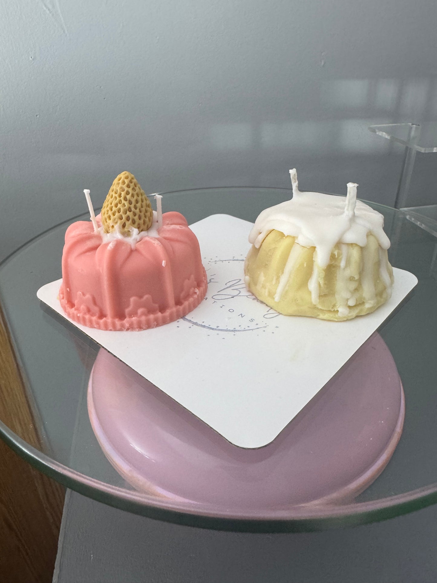 Bundt Cake candles