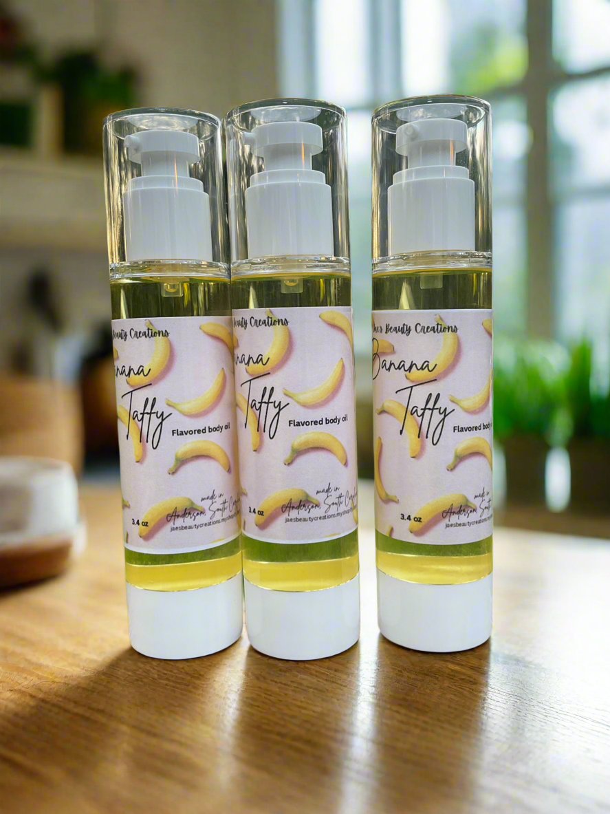 Banana Taffy body oil