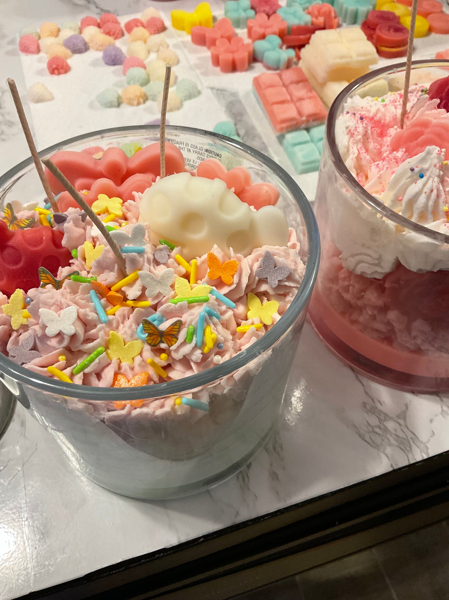 Candle Cake Frosted in Time Candle Co.