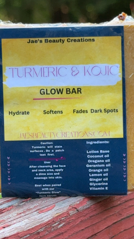 Turmeric and Kojic Glow Bar