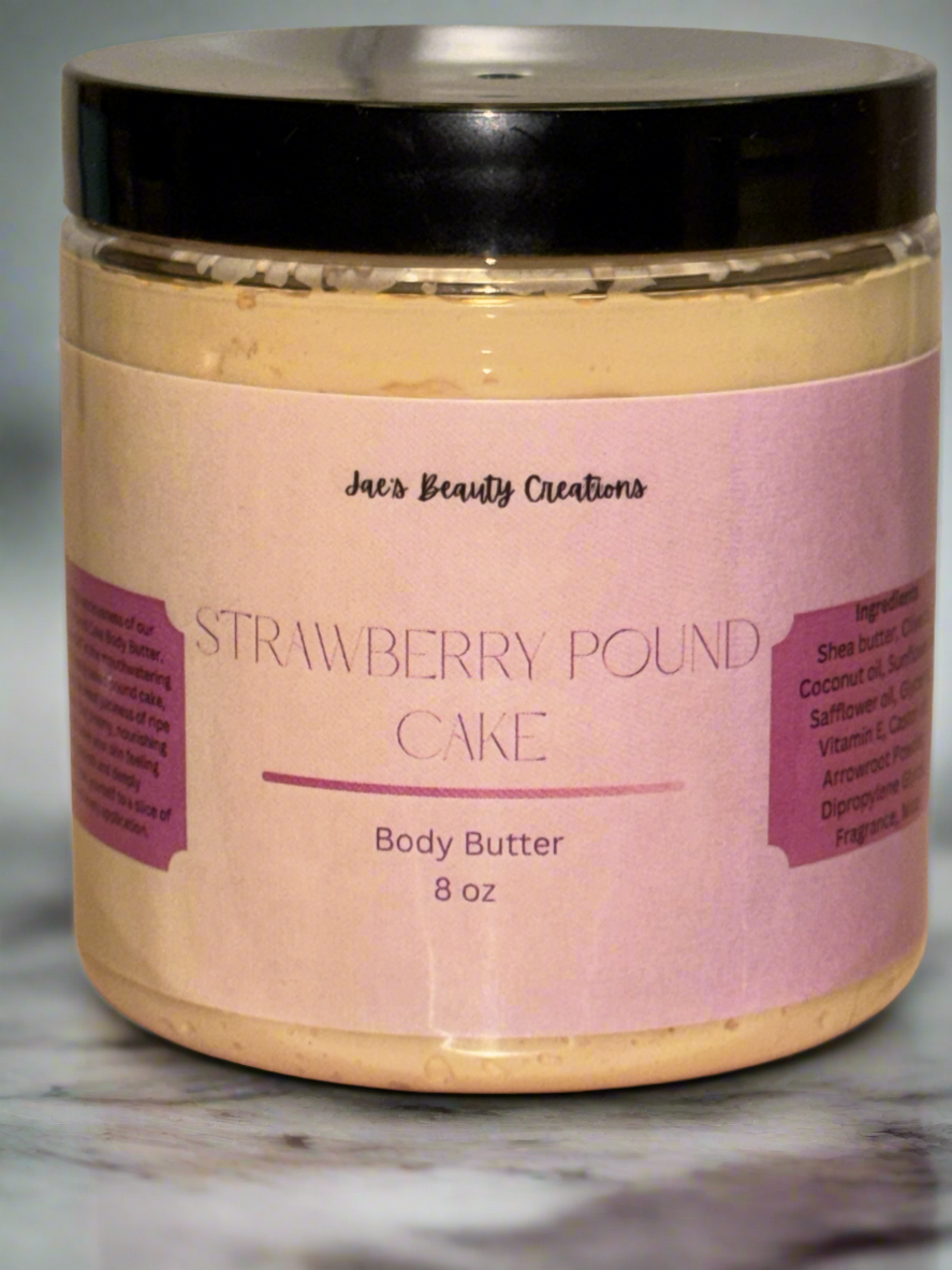 Strawberry Pound Cake body butter