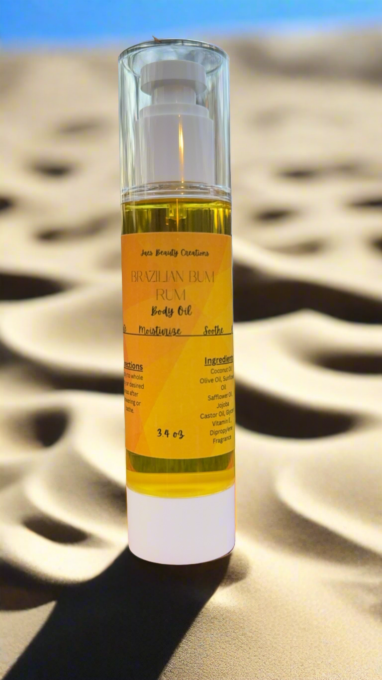 Brazilian Bum Rum body oil