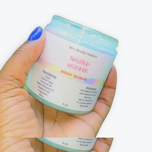 Twisted Unicorn body scrub
