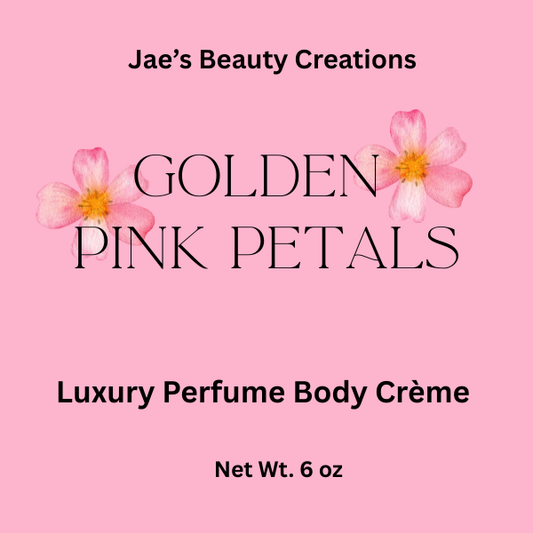 Golden Pink Petals Body Cremé