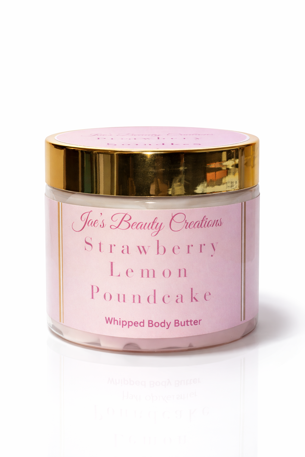 Strawberry Lemon Poundcake Whipped Body Butter