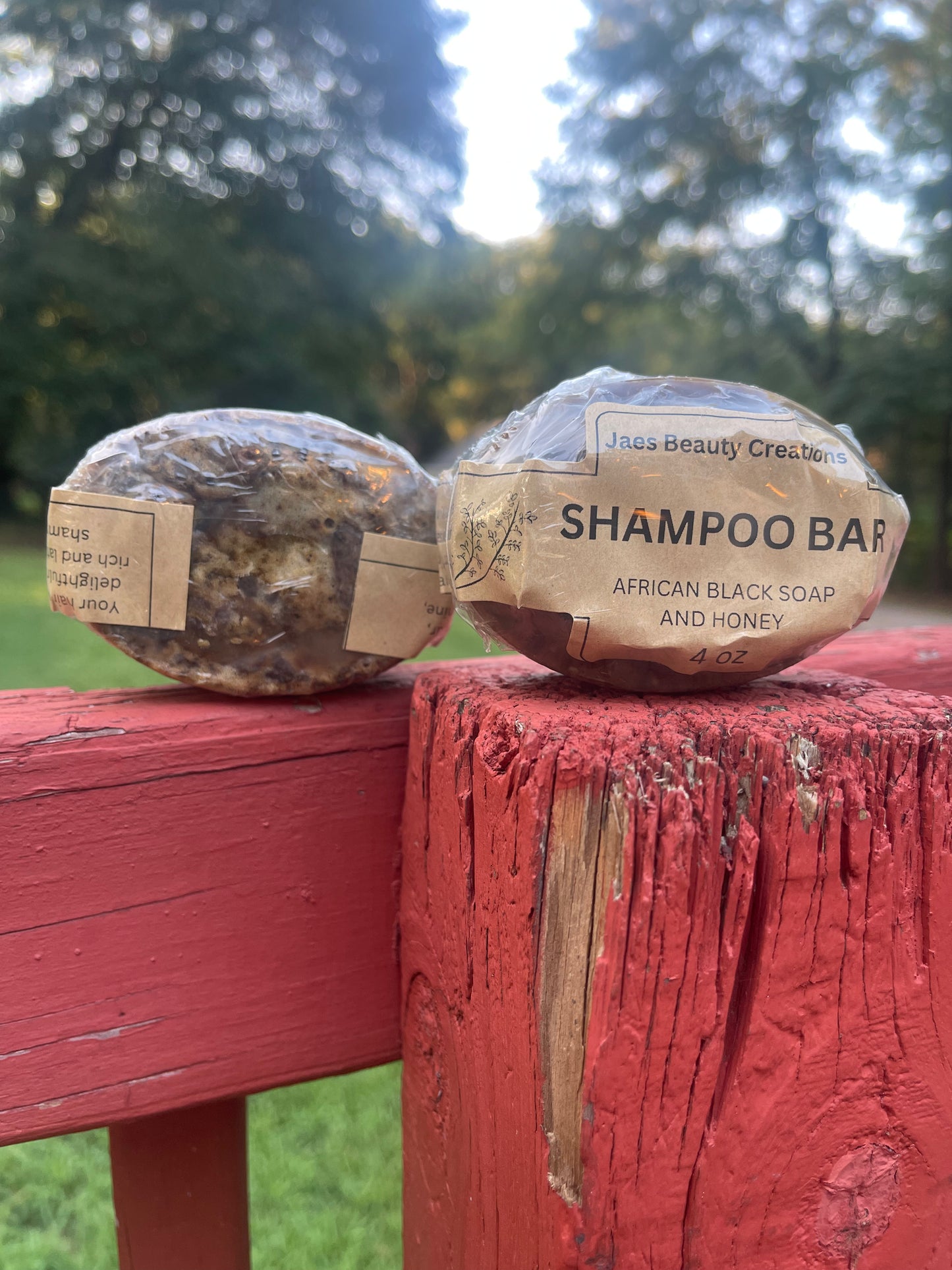 African Black soap Shampoo Bars