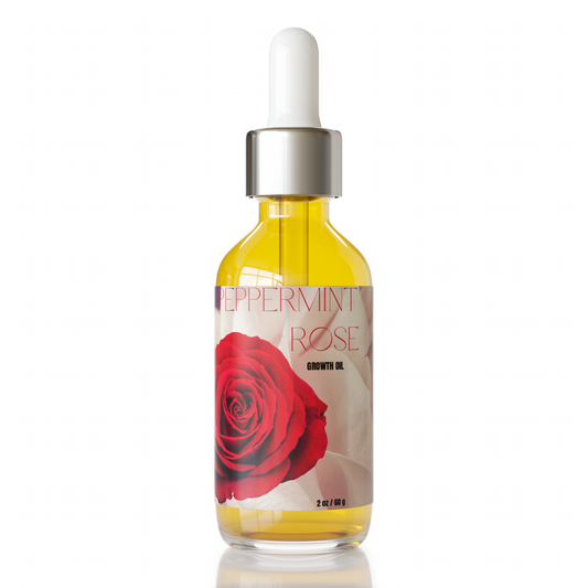 Peppermint Rose Growth Oil