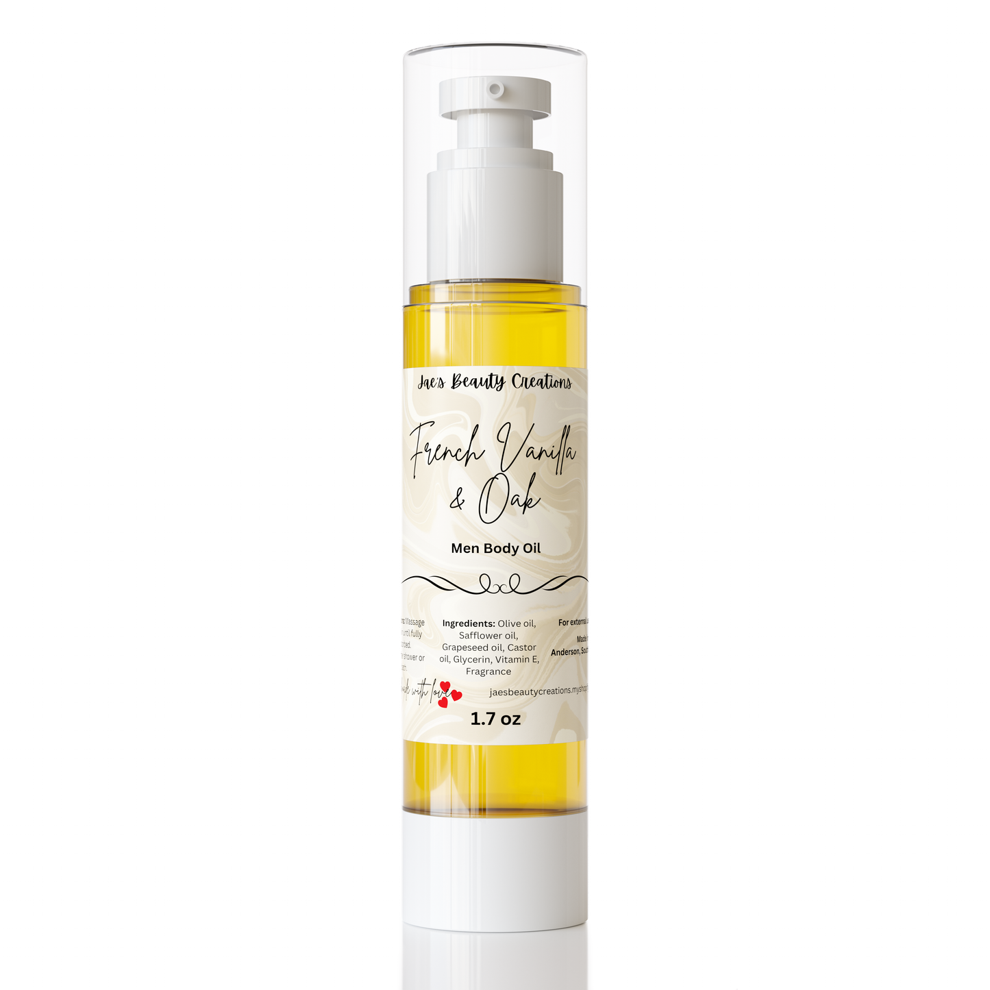 Fresh Vanilla & Oak Body oil