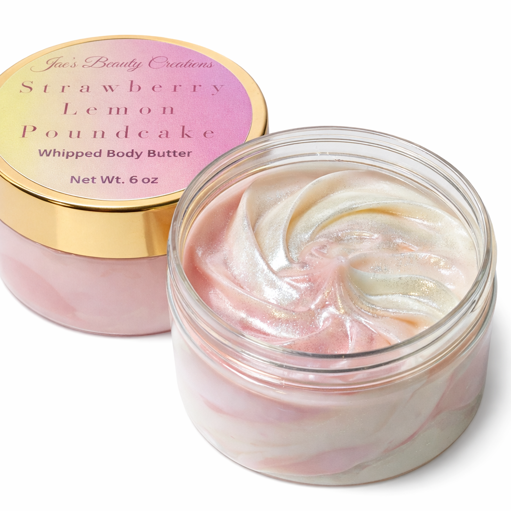 Strawberry Lemon Poundcake Whipped Body Butter