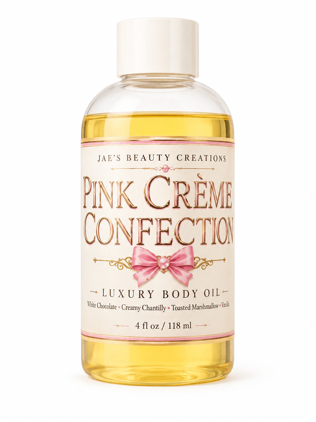 Pink Crème Confection luxury body oil