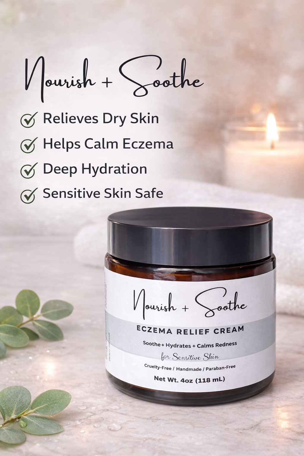 Nourish + Soothe Eczema Relief Cream