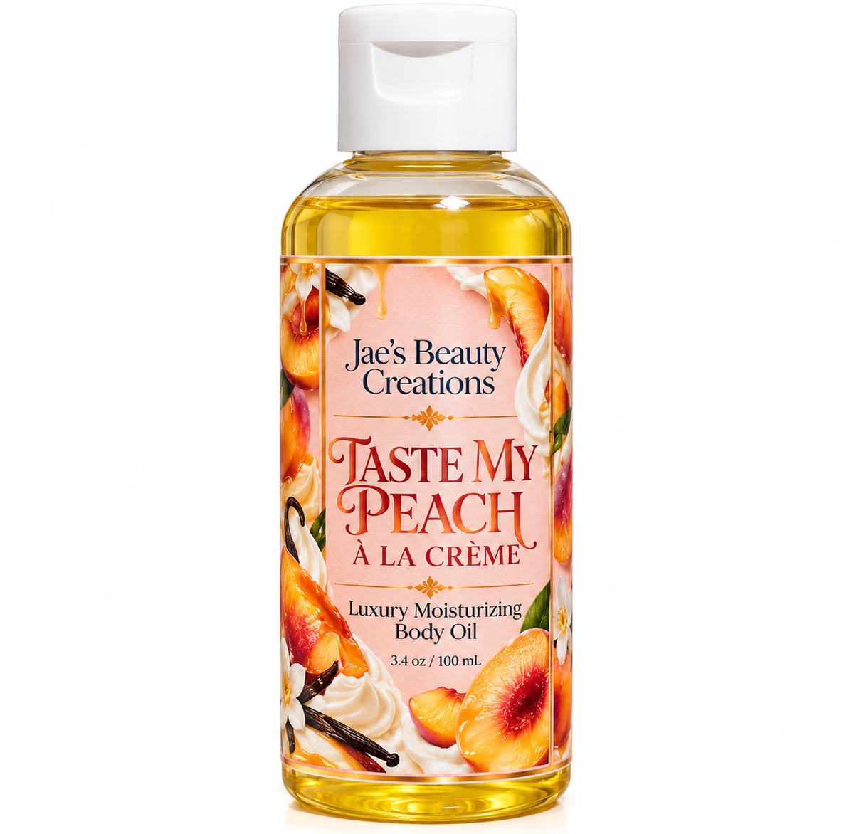 Taste My Peach a la Crème Moisturizing Body Oil