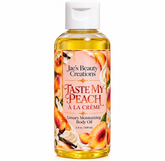 Taste My Peach a la Crème Moisturizing Body Oil