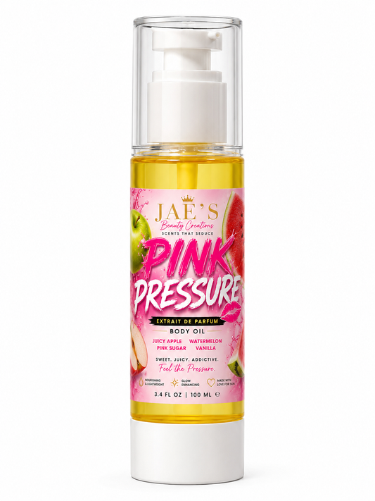 Pink Pressure body oil