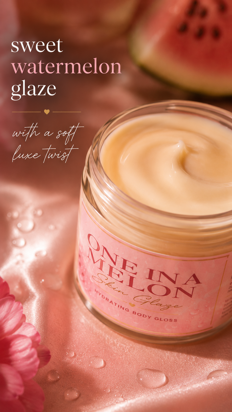ONE in a MELON skin glaze