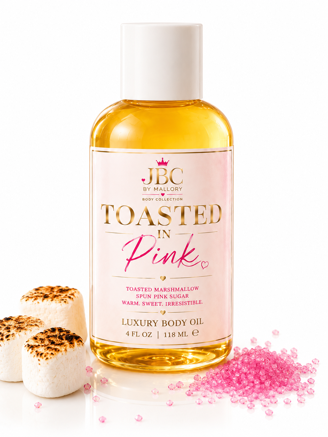 Toasted in Pink luxury body oil