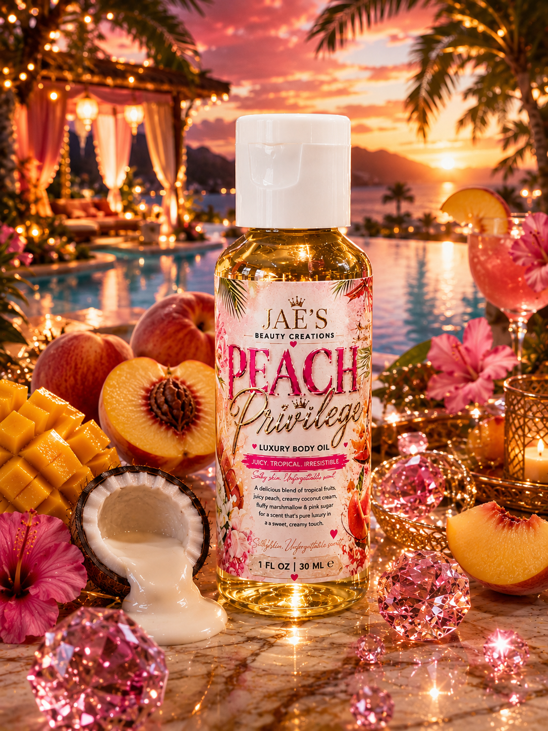 Peach Privilege Body oil