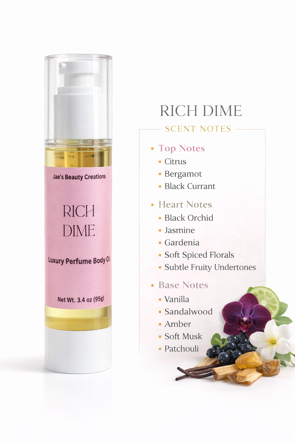 Rich Dime body oil