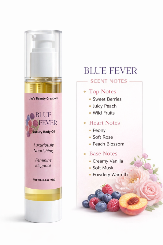 Blue Fever body oil