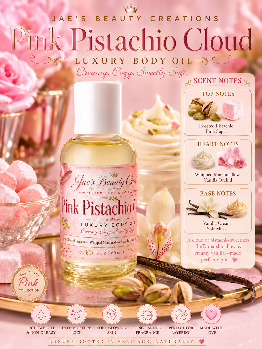 Pink Pistachio Cloud