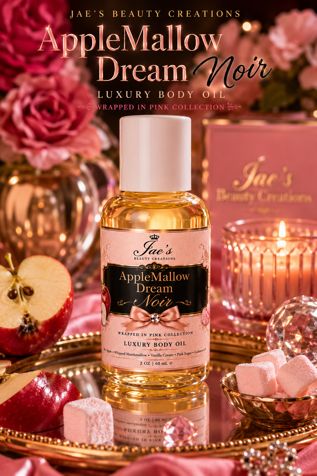 AppleMallow Dream Noir body oil