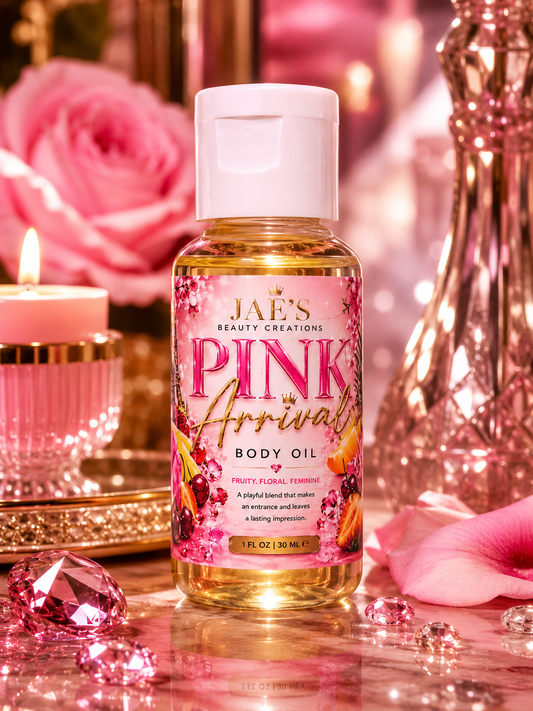 Pink Arrival Body Oil inspired by Miss Dior Chér