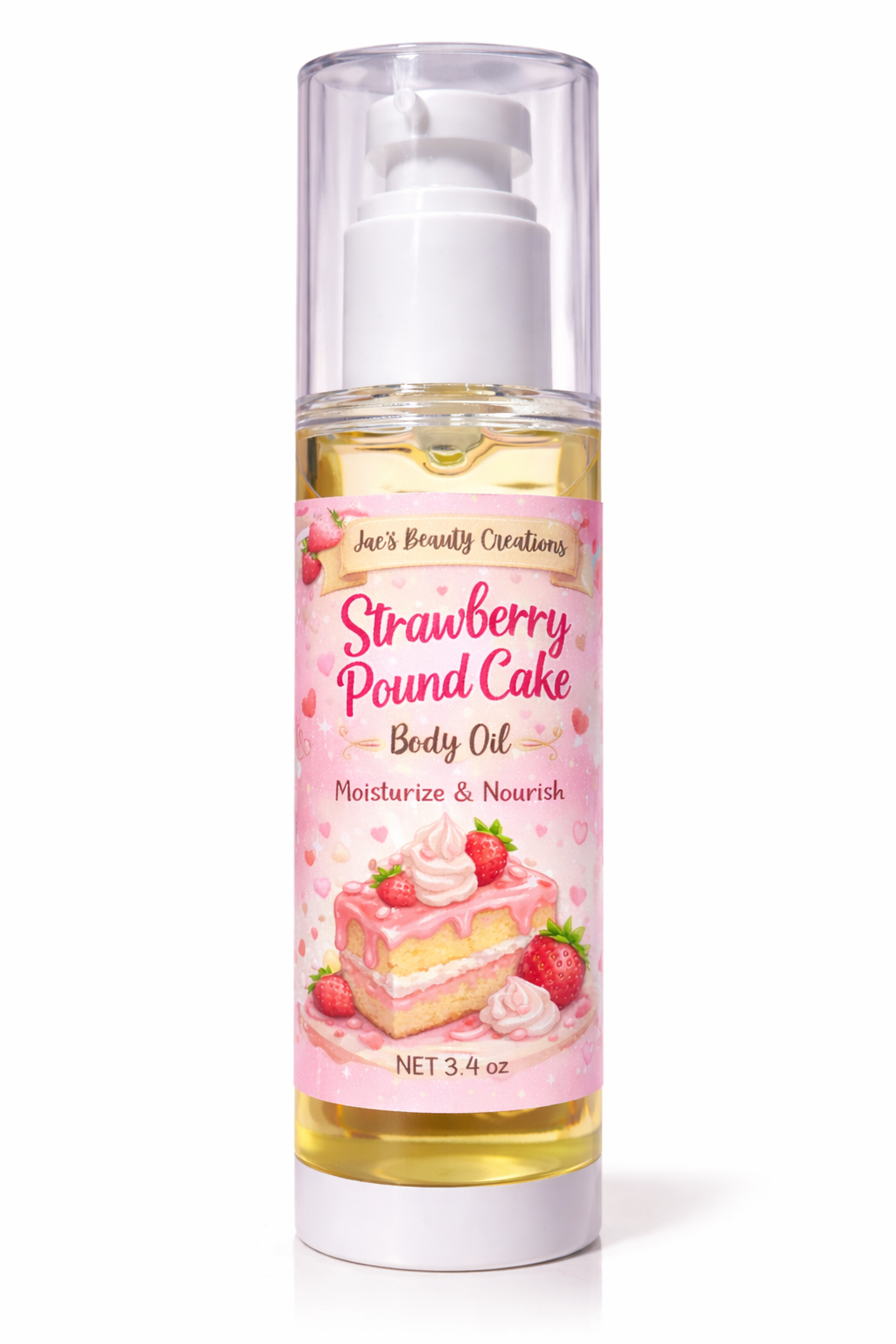 Strawberry Pound Cake body oil