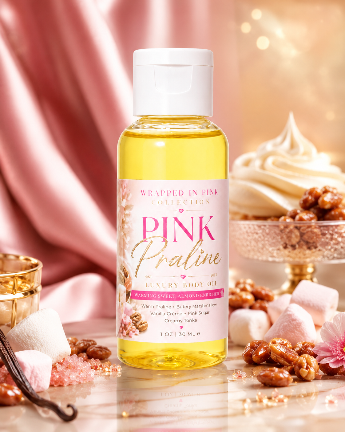 Pink Praline Luxury body oil