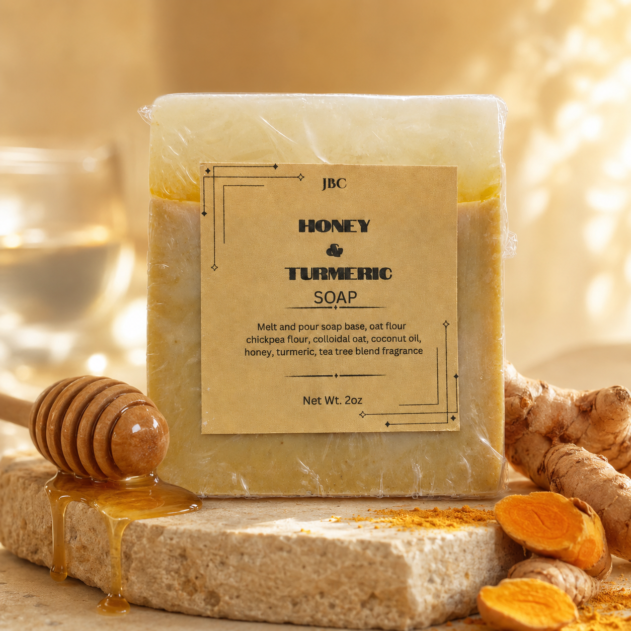 Honey and Turmeric Soap Bundle (6bars)
