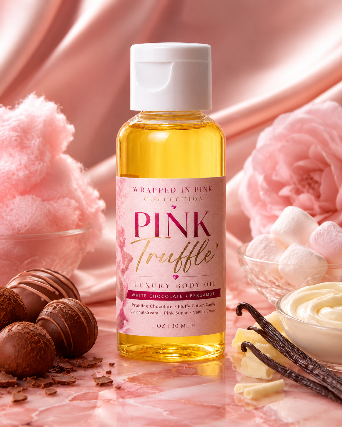 Pink Truffle luxury body oil
