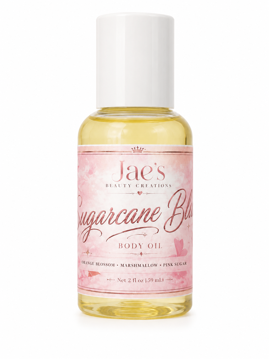 Sugarcane Blush luxury body oil