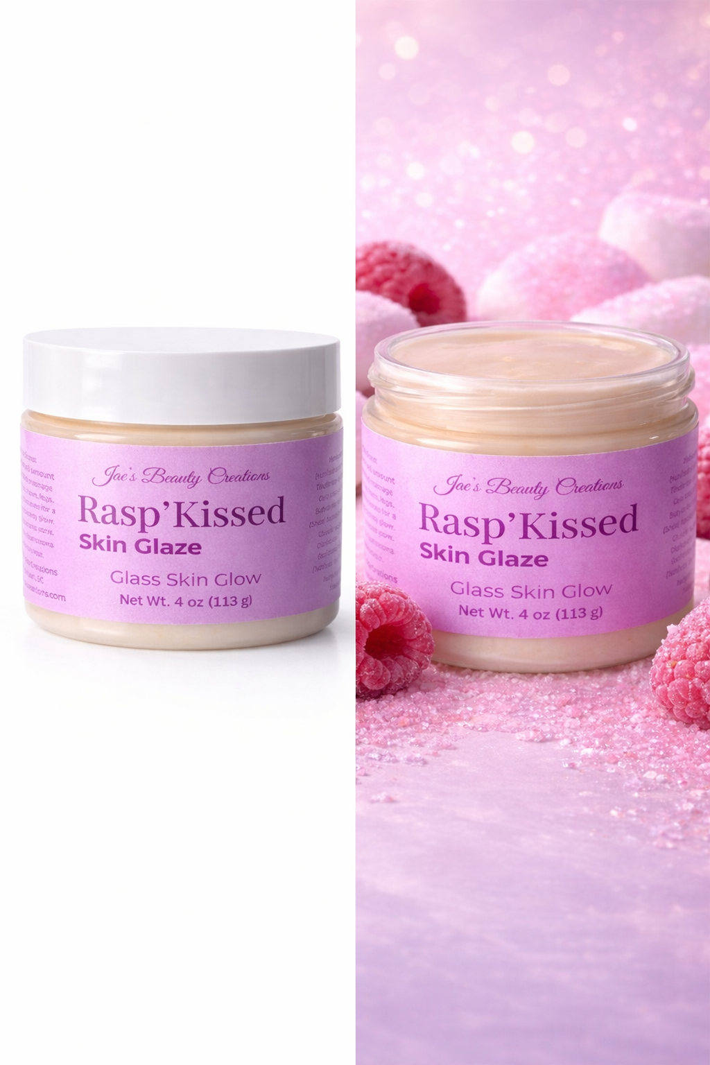 Rasp' Kissed Skin Glaze